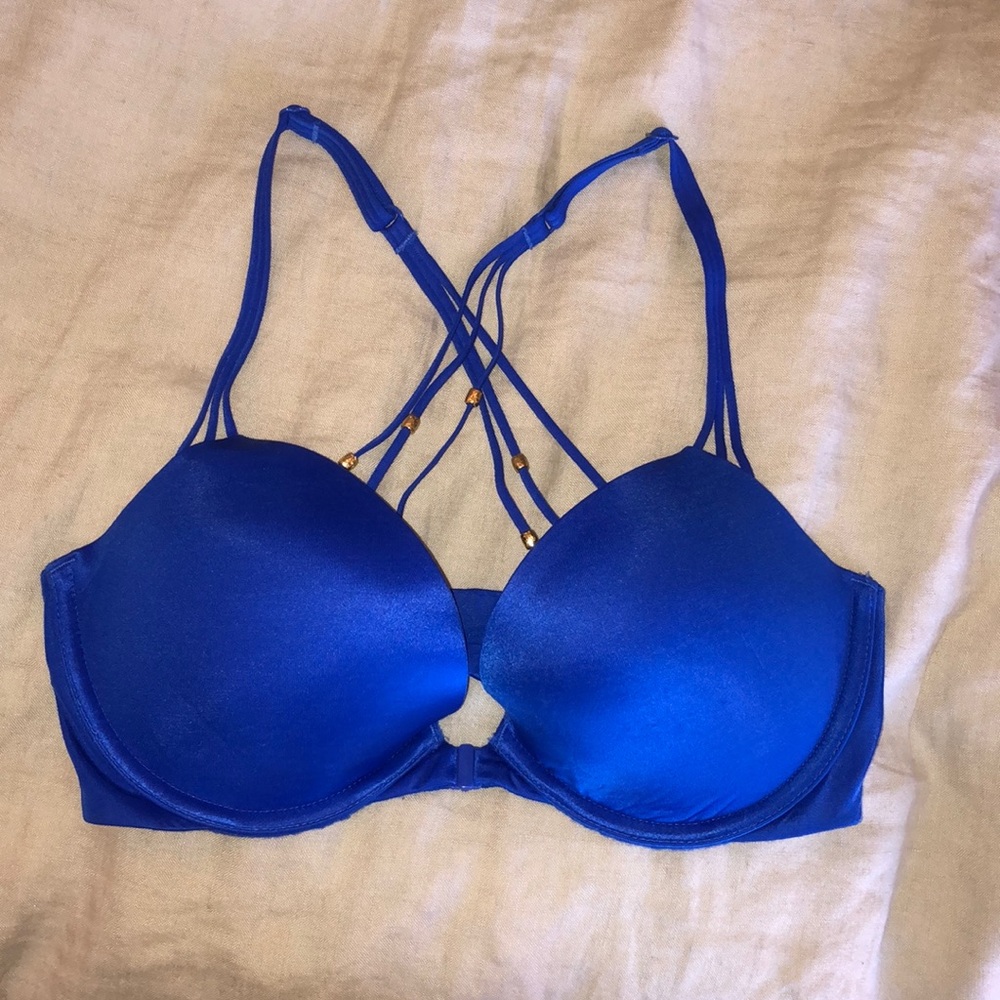 VICTORIA SECRET blue push up bra